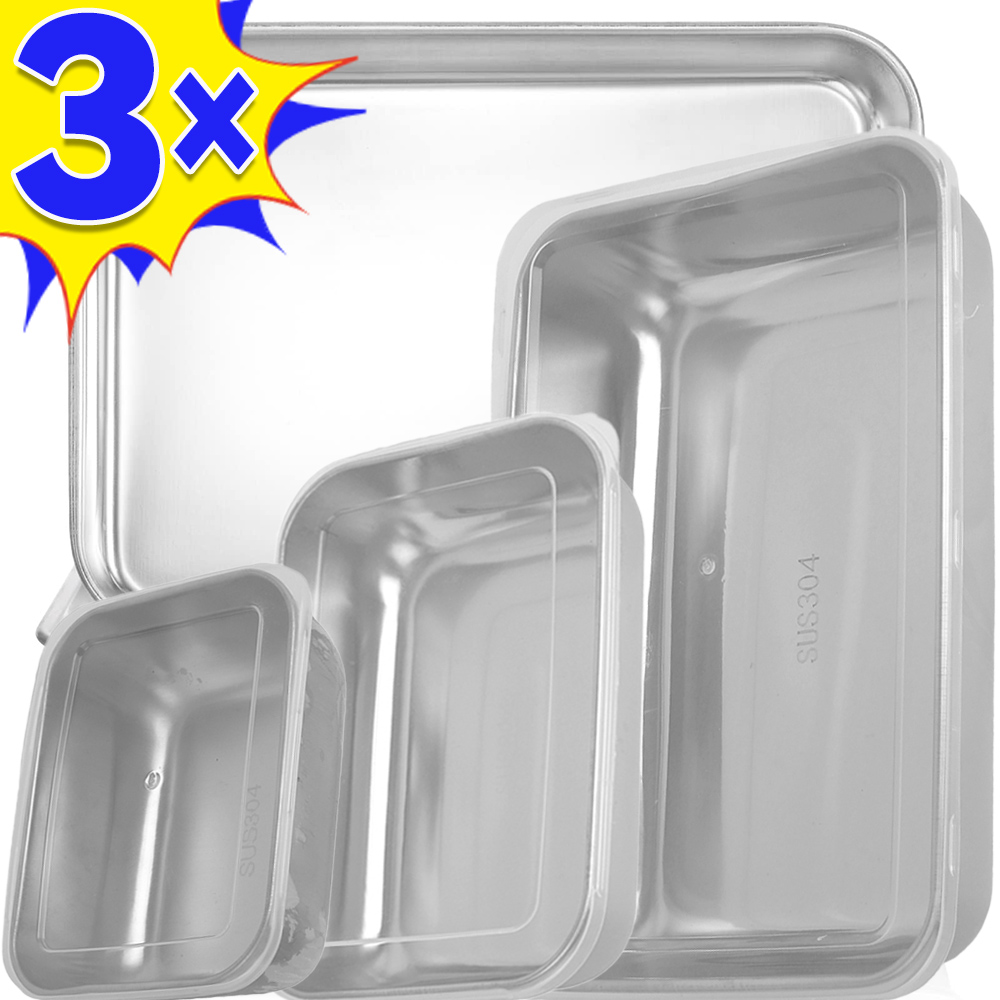 Food Storage Metal Box - Paslanmaz Çelik Gıda Saklama Kutusu Taze