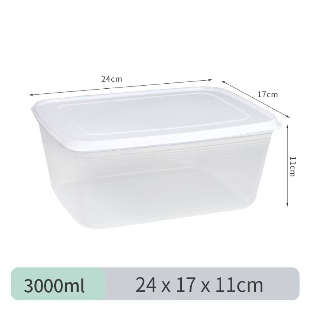 Food Storage Vegetables - İstiflenebilir Buzdolabı Gıda Saklama Kabı Şeffaf