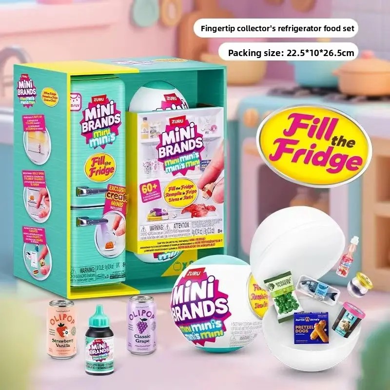 Food Storage Small - Mini Markalar Buzdolabını Doldurun Kör Kutu