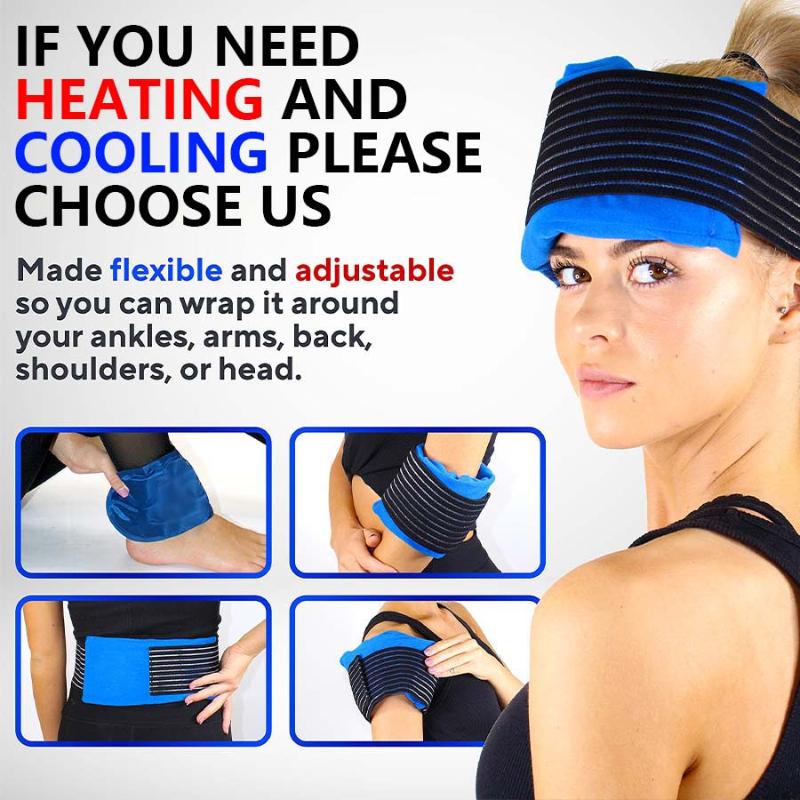 Cold Pack Ice Gel - Yeniden Kullanılabilir Profesyonel Jel Buz Paketi