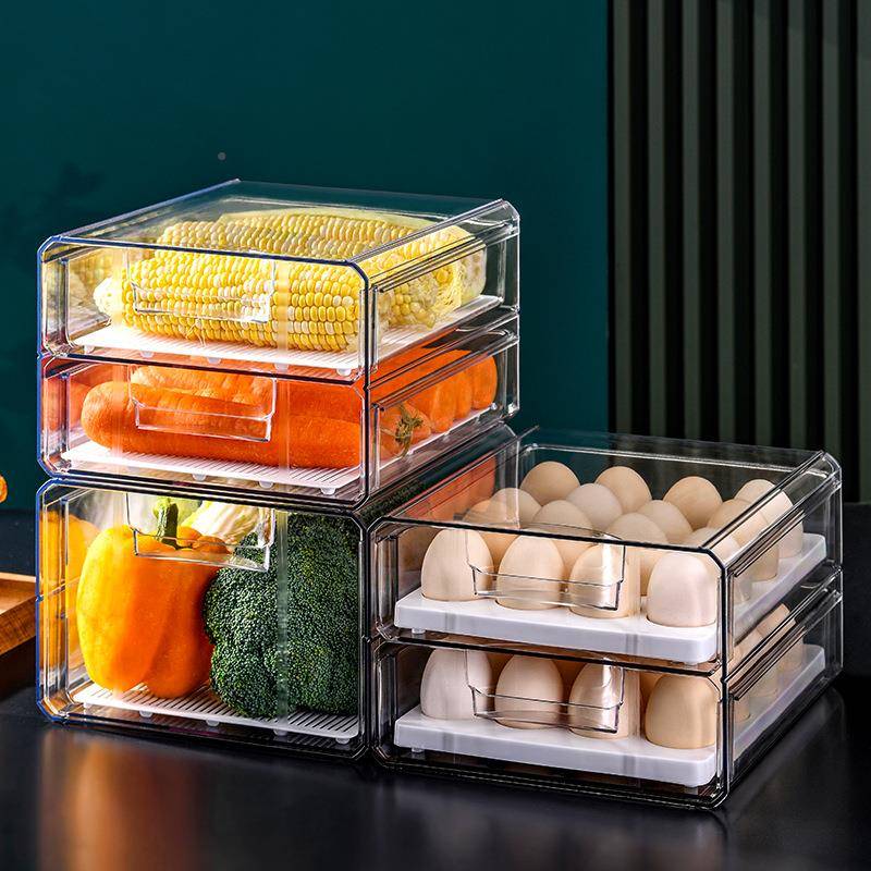 Food Storage Vegetables - Mutfak Buzdolabı Gıda Saklama Kutusu Yumurta