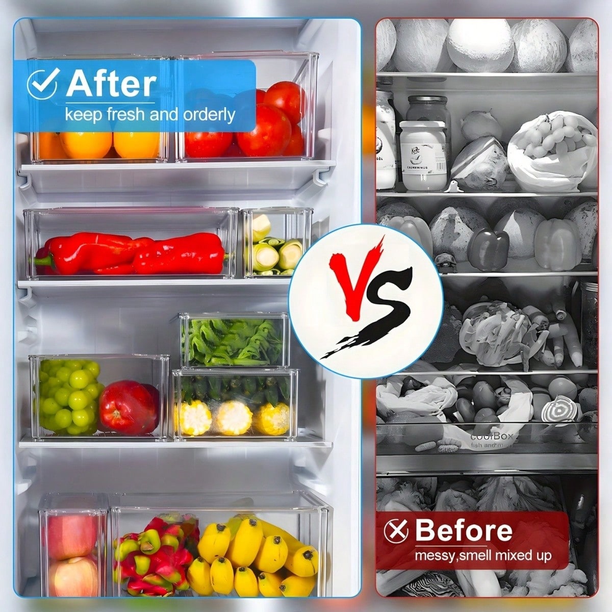 7/14'lü Paket İstiflenebilir B - Food Storage Vegetables incelemesi ve fiyatı
