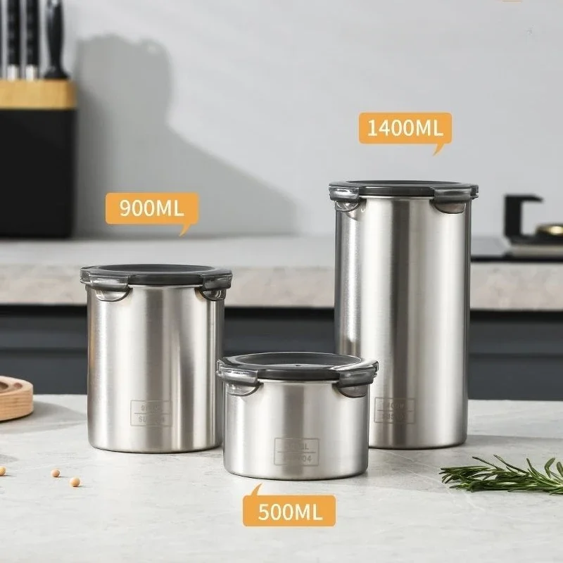 304 kutuları Suger çay ve kahv - Food Storage Metal Box incelemesi ve fiyatı