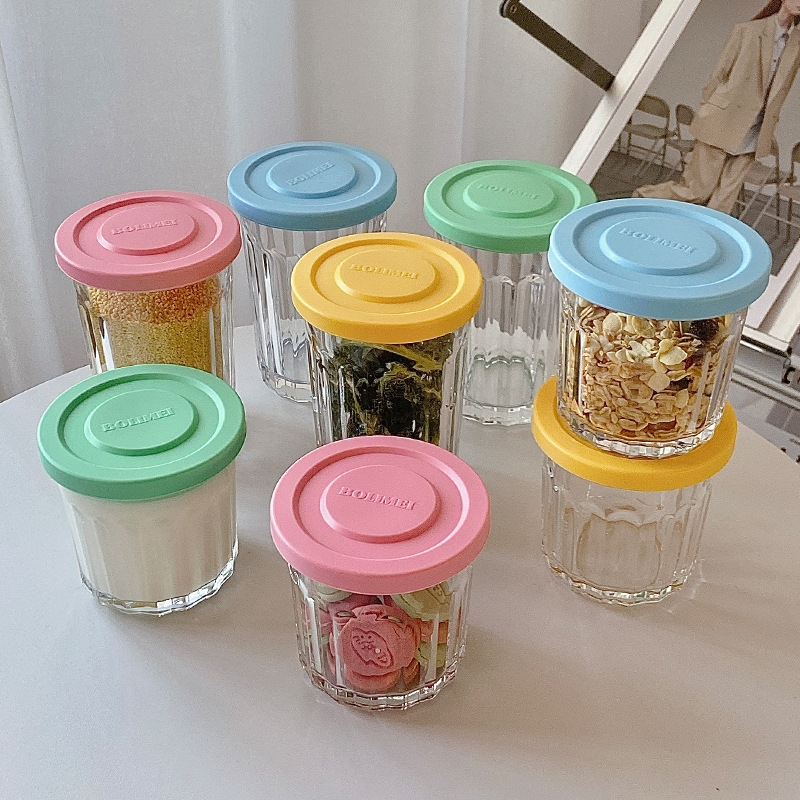 Renk kapak cam mühürlü tankı s - Food Storage Glass Jar incelemesi ve fiyatı