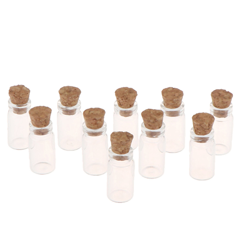 10 adet 1:12 Dollhouse minyatü - Food Storage Jars With Wooden Lids incelemesi ve fiyatı