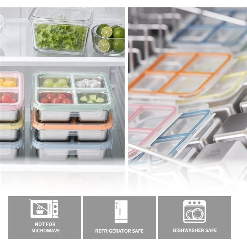 GIGI 4'lü Paslanmaz Çelik Atış - Food Storage Metal Box incelemesi ve fiyatı