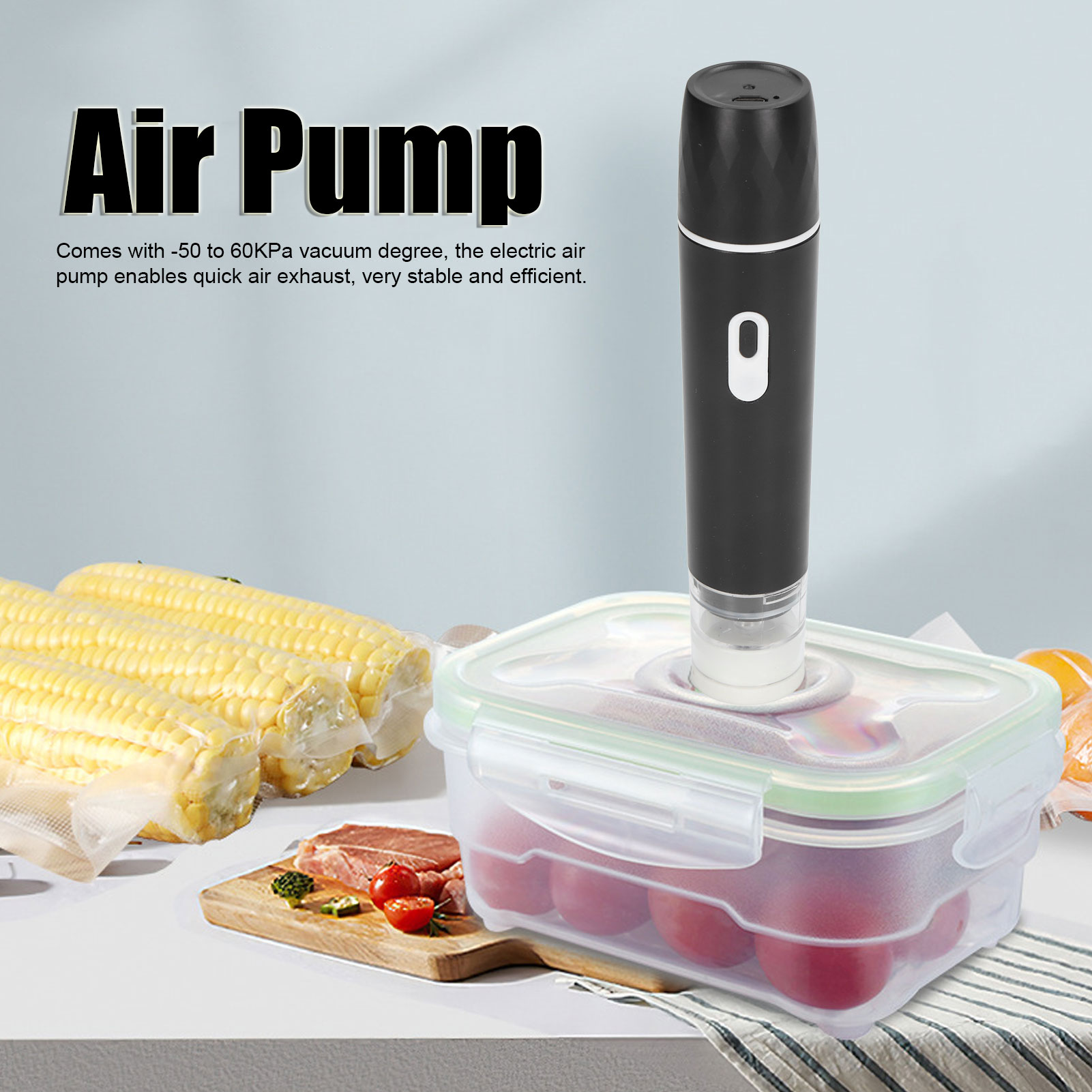 Elektrikli Hava Pompası El Tip - Food Storage Machine incelemesi ve fiyatı
