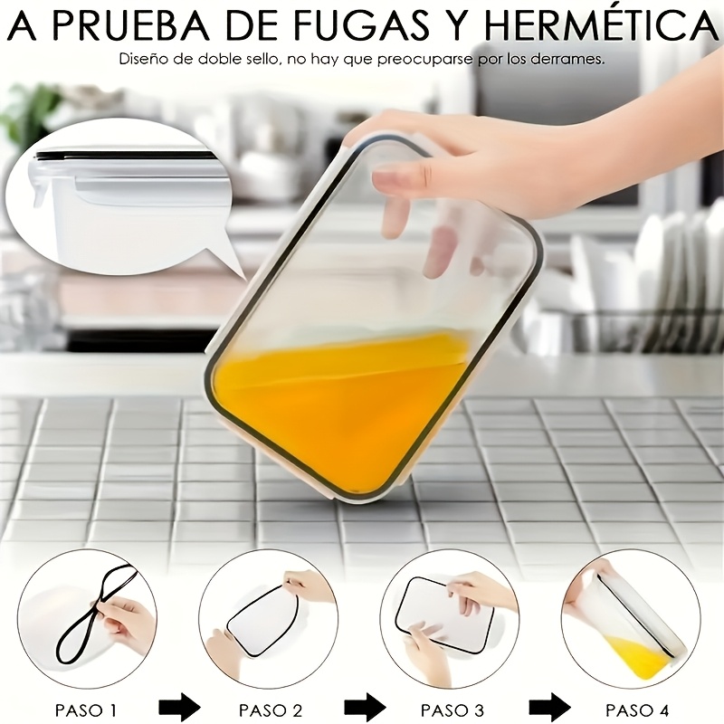 8 Parça Set, 4 Kap ve 4 Kapak  - Food Storage Order incelemesi ve fiyatı