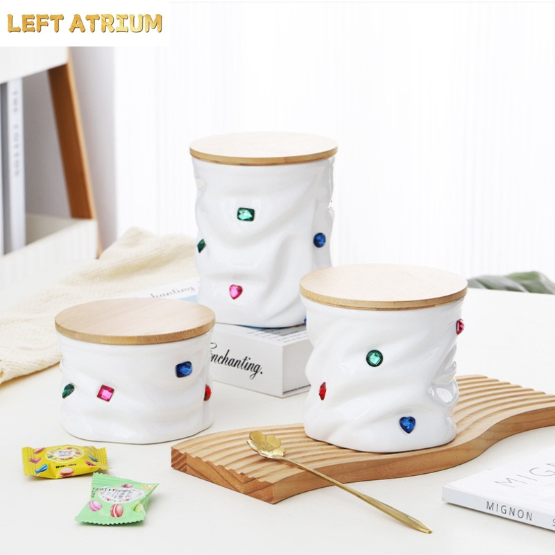 Ahşap Kapaklı Değerli Taş Sera - Food Storage Jars With Wooden Lids incelemesi ve fiyatı