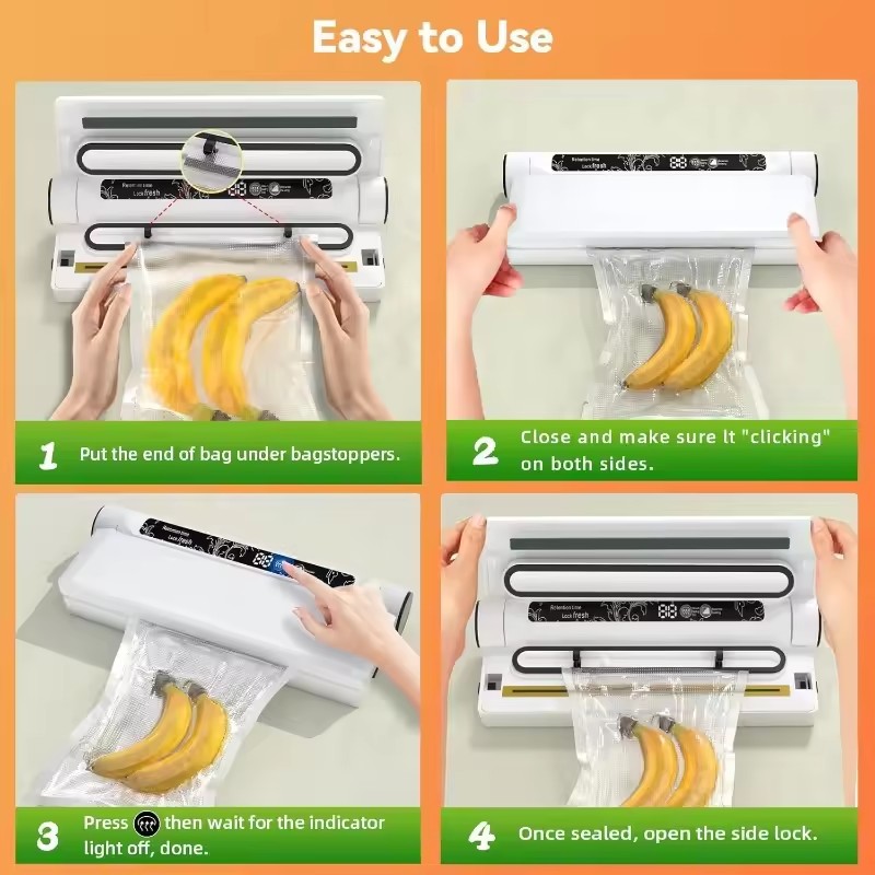 Gıda Saklama Vakum Makinesi 75 - Food Storage Machine incelemesi ve fiyatı