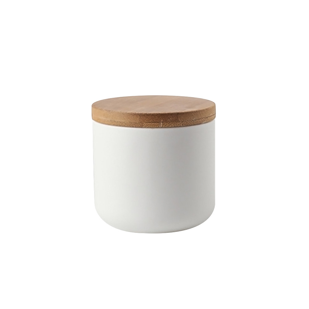 Seramik Saklama Kavanozu Küçük - Food Storage Jars With Wooden Lids incelemesi ve fiyatı