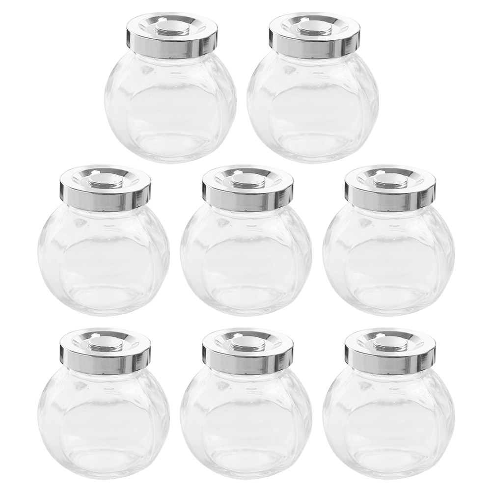 8 Adet Hafif Taşınabilir Cam S - Food Storage Glass Jar incelemesi ve fiyatı